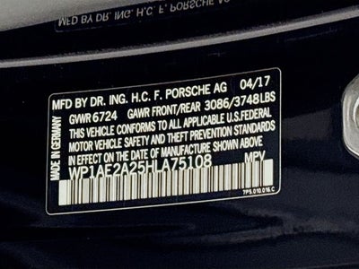 2017 Porsche Cayenne E-Hybrid S