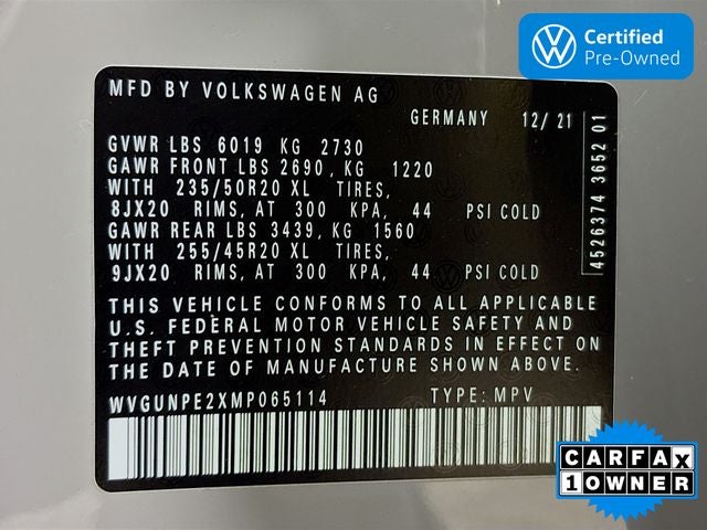 2021 Volkswagen ID.4 Pro S