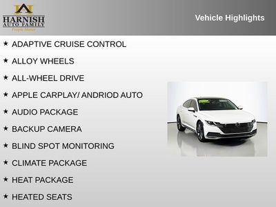 2019 Volkswagen Arteon 2.0T SEL Premium 4Motion