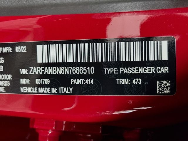 2022 Alfa Romeo Giulia Veloce