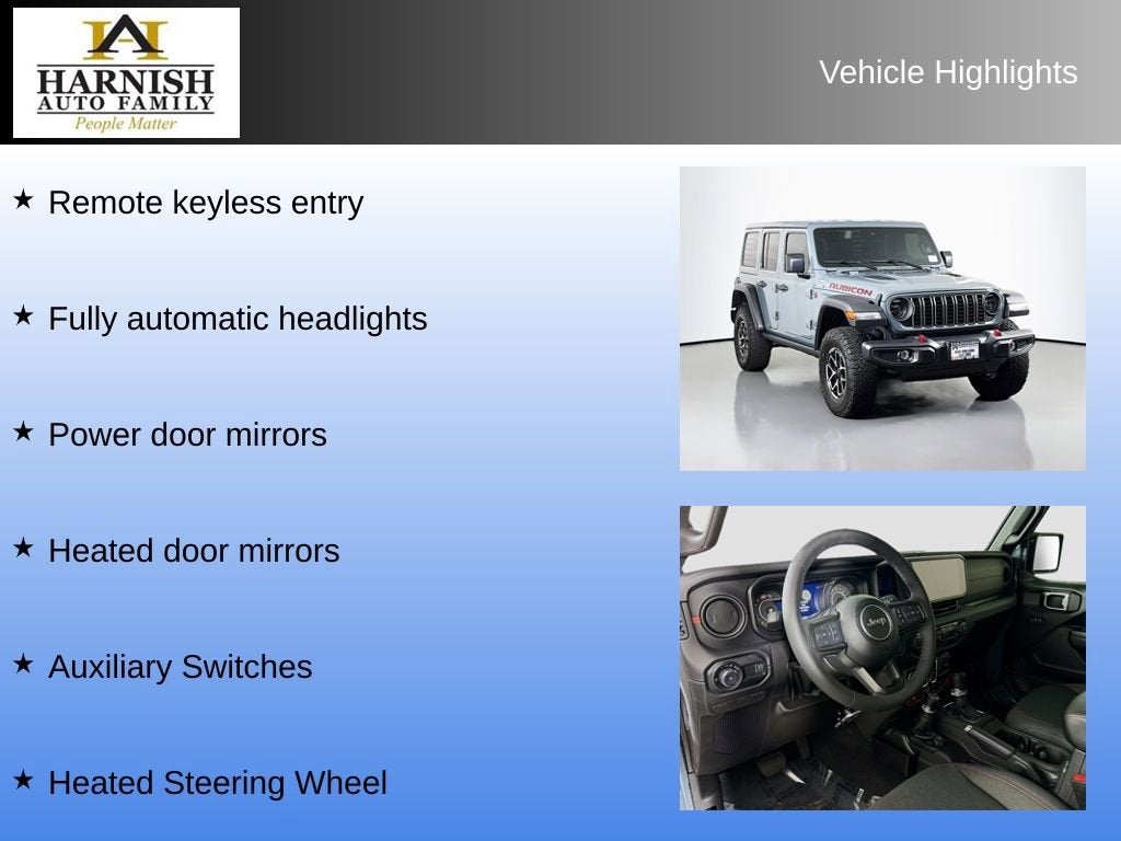 2025 Jeep Wrangler 4-Door Rubicon 4x4