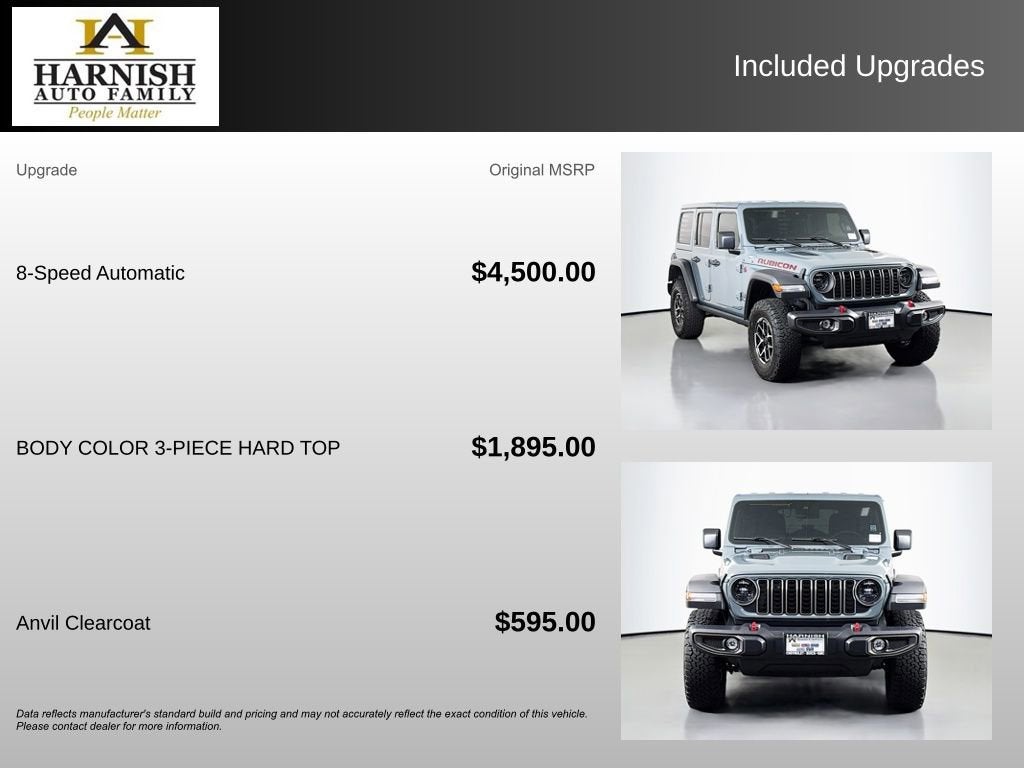 2025 Jeep Wrangler 4-Door Rubicon 4x4