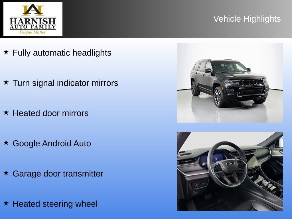 2022 Jeep Grand Cherokee L Overland 4x4