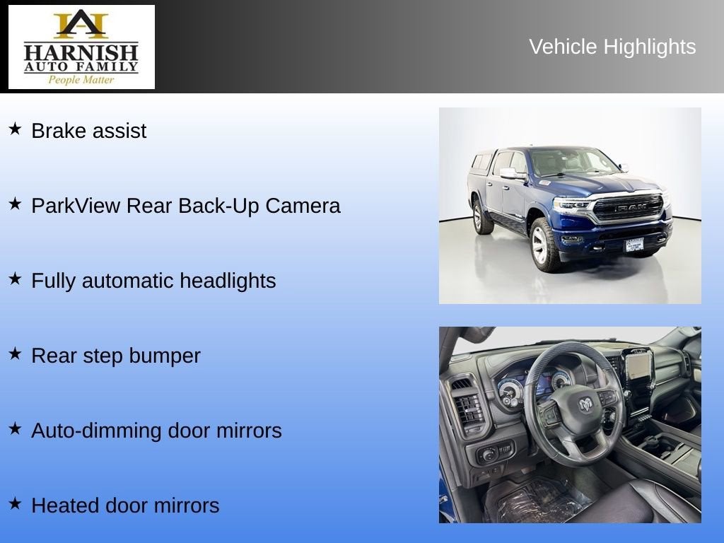 2021 RAM 1500 Limited Crew Cab 4x4 5'7" Box