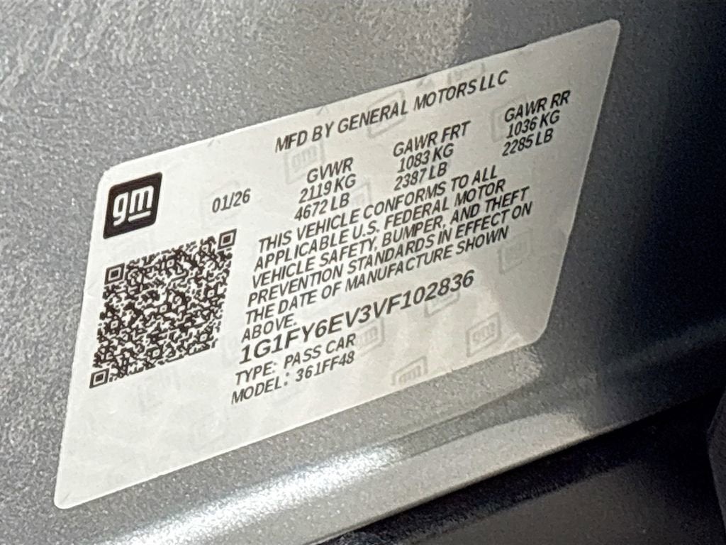 2027 Chevrolet Bolt LT