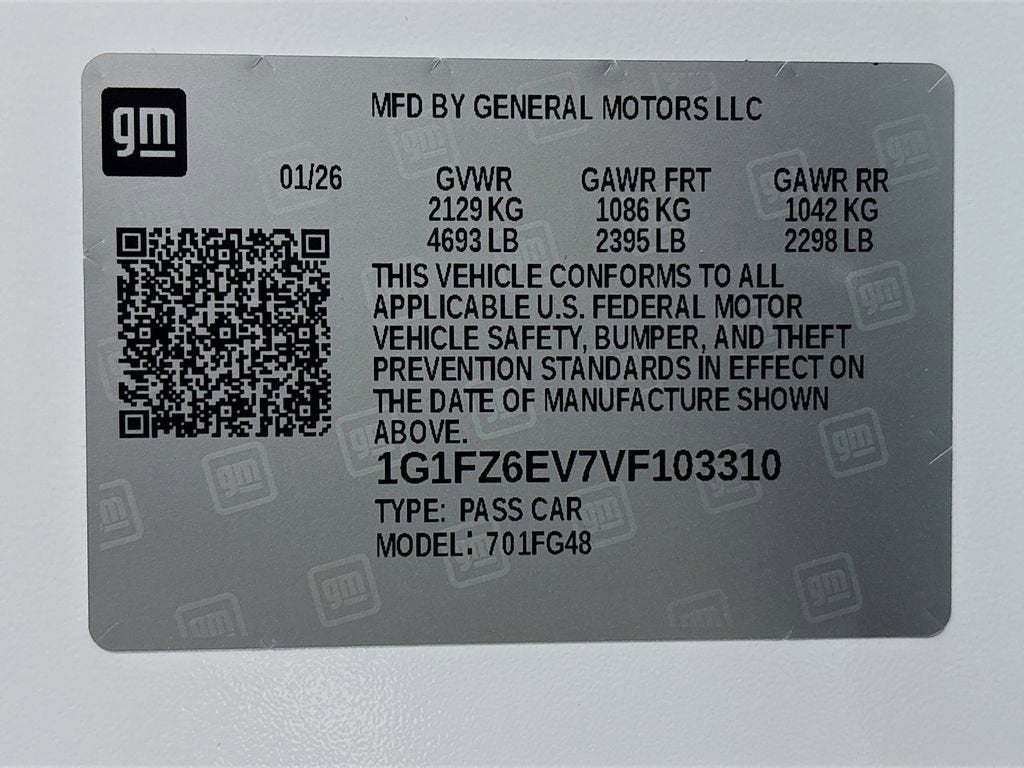 2027 Chevrolet Bolt RS