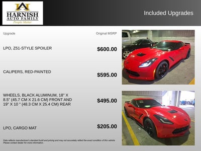 2016 Chevrolet Corvette Stingray 1LT