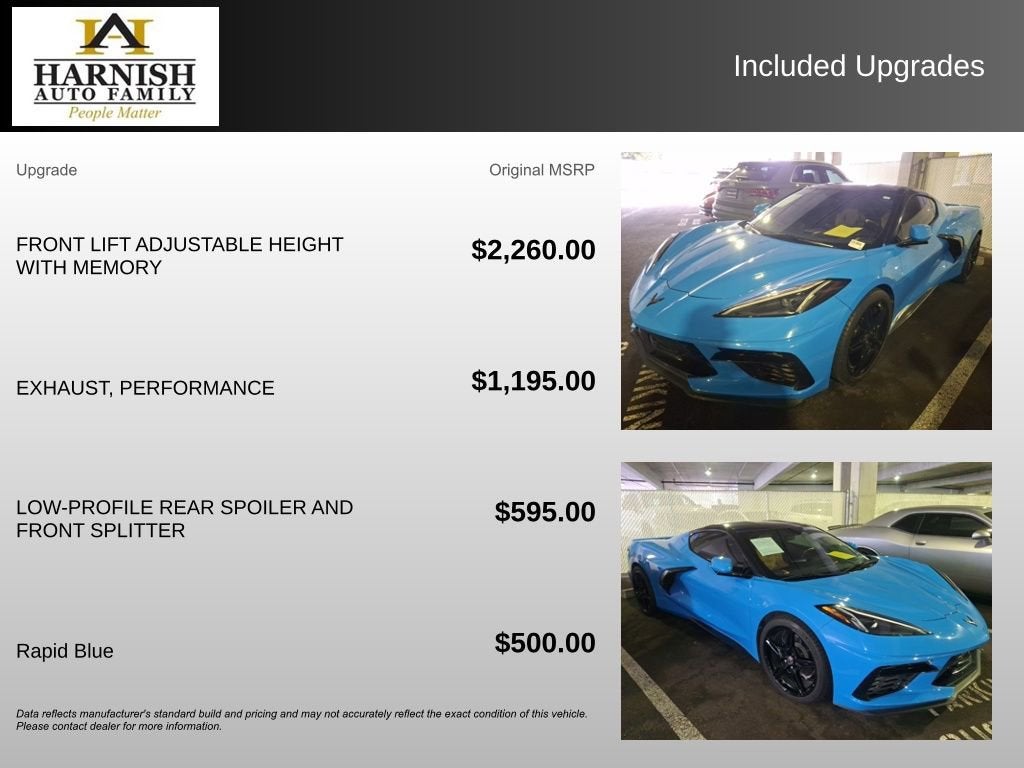 2022 Chevrolet Corvette Stingray 2LT