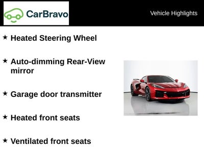 2024 Chevrolet Corvette Z06 3LZ