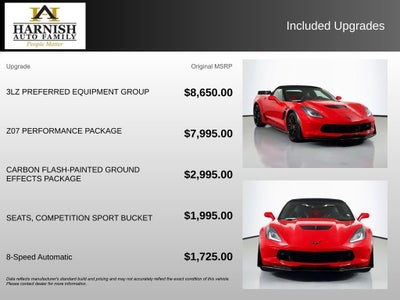 2015 Chevrolet Corvette Z06 Z06 3LZ