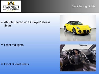 2007 Pontiac Solstice GXP