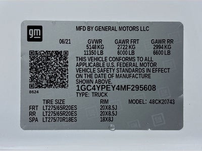 2021 Chevrolet Silverado 2500 HD LTZ