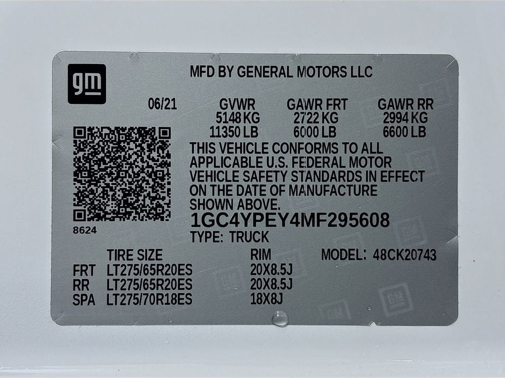 2021 Chevrolet Silverado 2500 HD LTZ