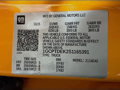 2025 Chevrolet Colorado Z71