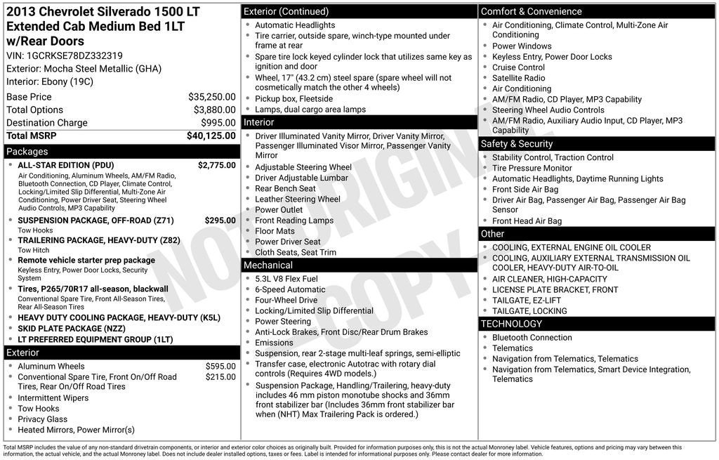 2013 Chevrolet Silverado 1500 LT