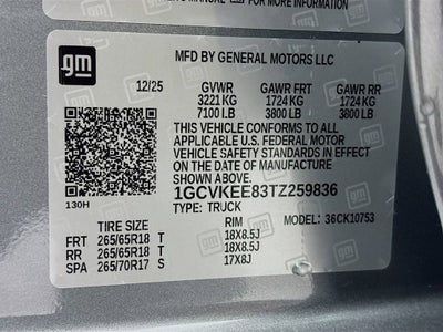 2026 Chevrolet Silverado 1500 RST