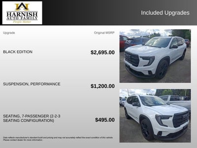2026 GMC Acadia Elevation