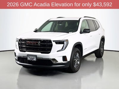 2026 GMC Acadia Elevation