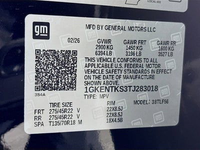 2026 GMC Acadia Denali Ultimate