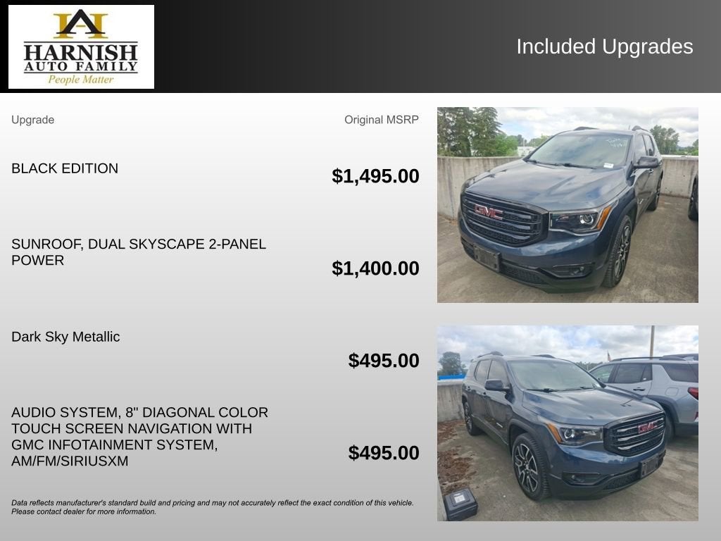 2019 GMC Acadia SLT