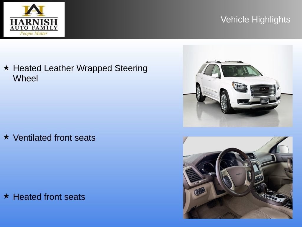 2016 GMC Acadia Denali