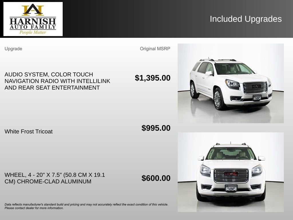 2016 GMC Acadia Denali