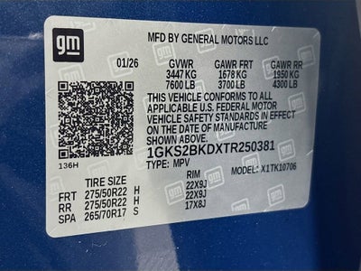 2026 GMC Yukon Elevation