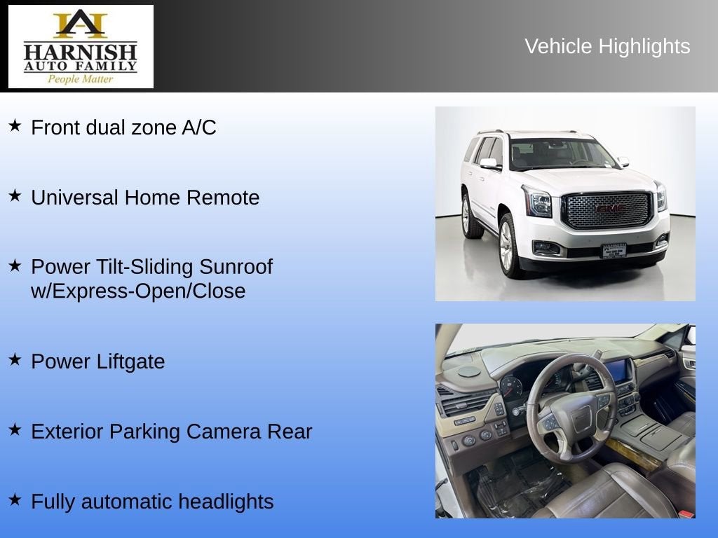 2017 GMC Yukon Denali