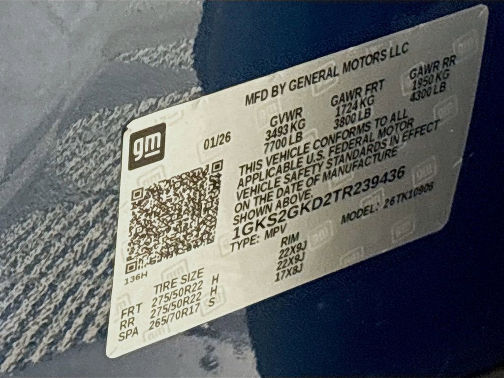 2026 GMC Yukon XL Elevation