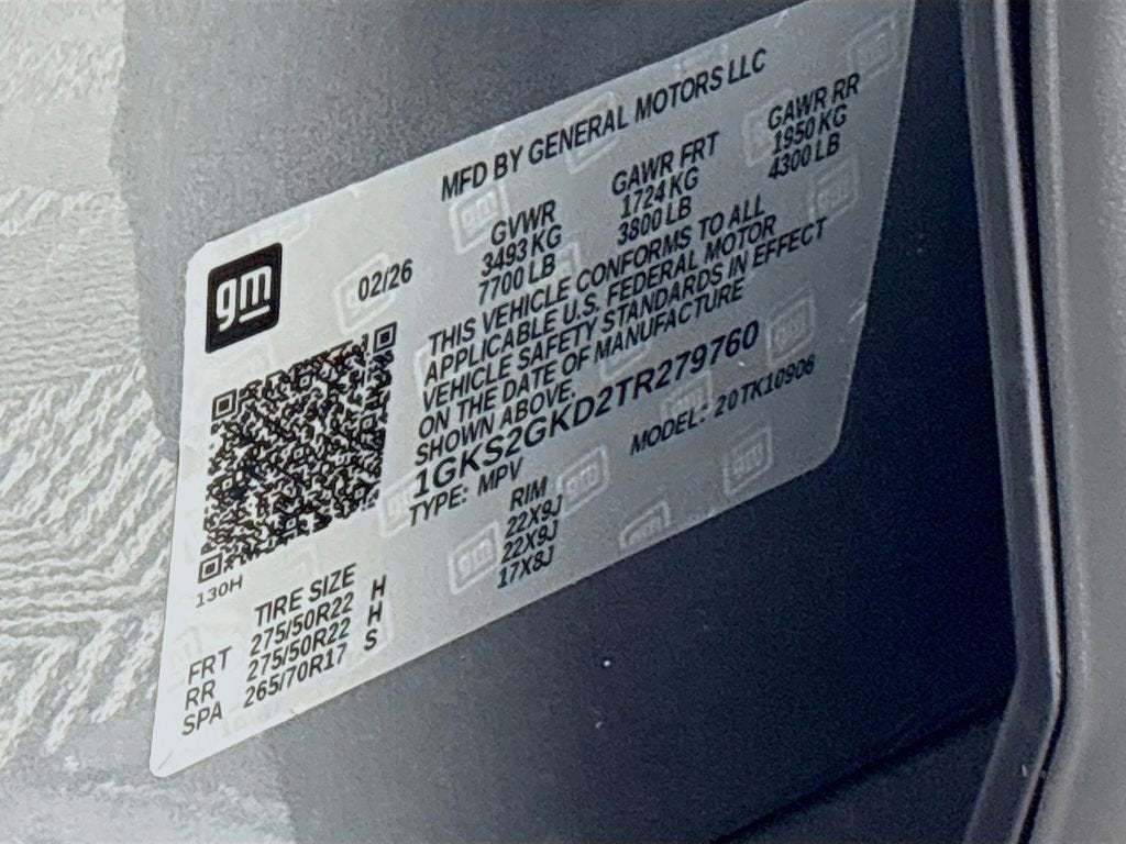 2026 GMC Yukon XL Elevation