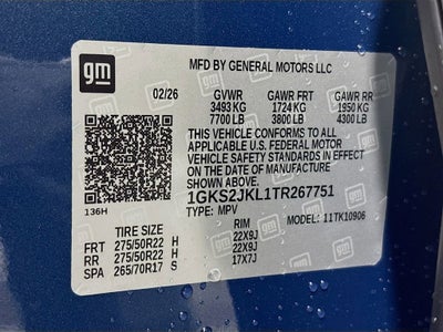 2026 GMC Yukon XL Denali