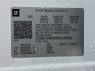 2021 Chevrolet Traverse LT Leather