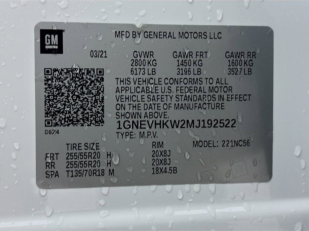 2021 Chevrolet Traverse LT Leather