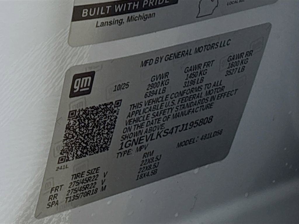 2026 Chevrolet Traverse RS