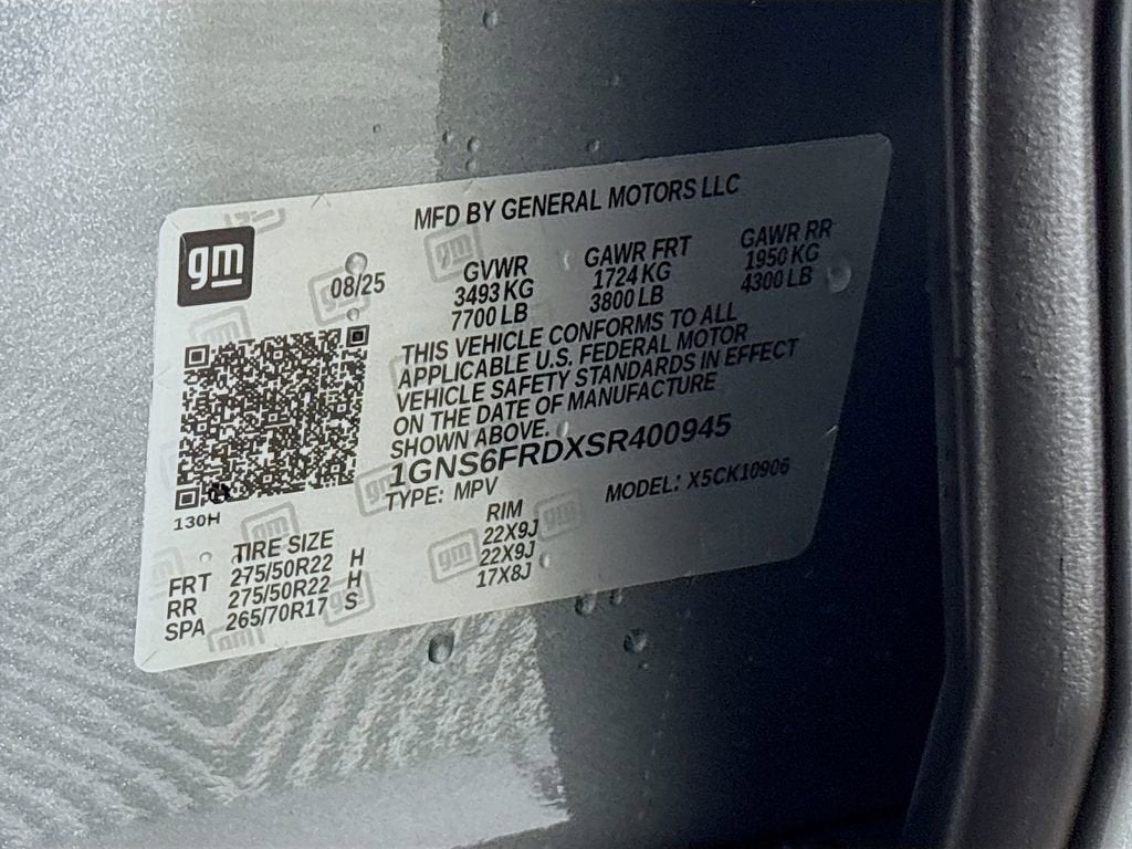 2025 Chevrolet Suburban Premier