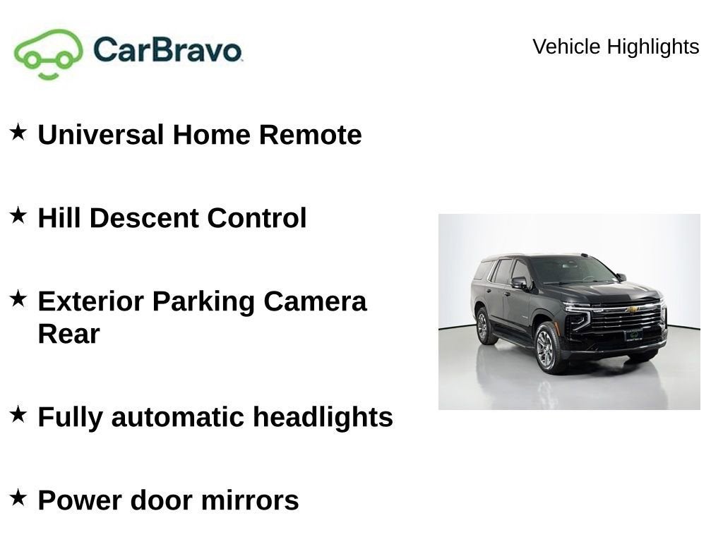 2025 Chevrolet Tahoe LT