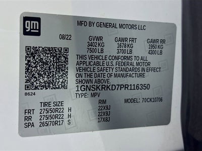 2023 Chevrolet Tahoe RST