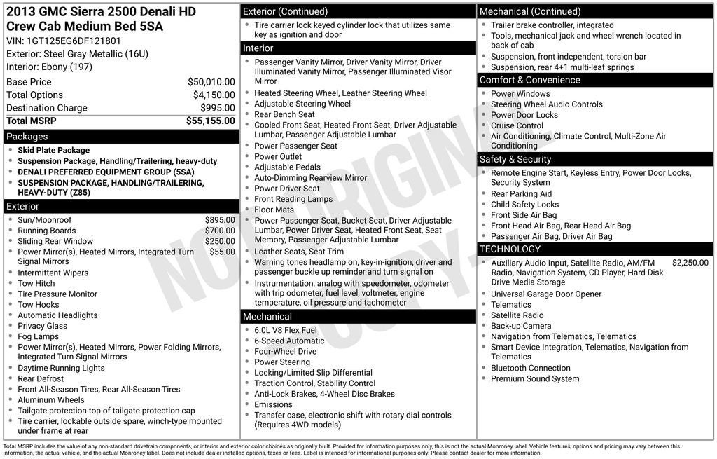 2013 GMC Sierra 2500 HD Denali