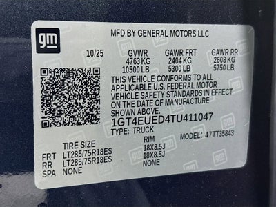 2026 GMC Sierra EV AT4 Extended Range