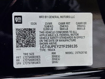 2026 GMC Sierra 2500 HD AT4