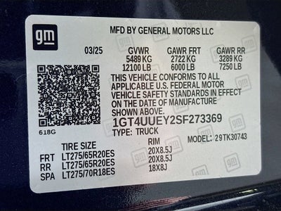 2025 GMC Sierra 3500 HD SLT