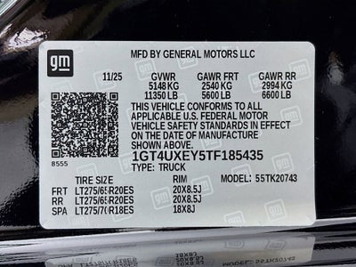 2026 GMC Sierra 2500 HD Denali Ultimate