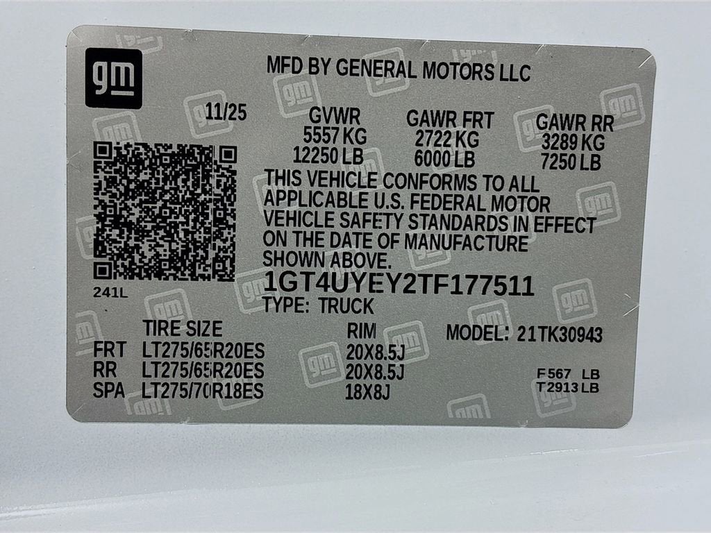 2026 GMC Sierra 3500 HD Denali Ultimate