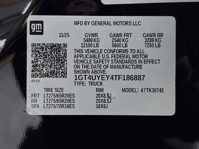 2026 GMC Sierra 3500 HD Denali Ultimate