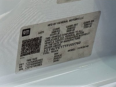 2026 GMC Sierra 3500 HD Denali Ultimate