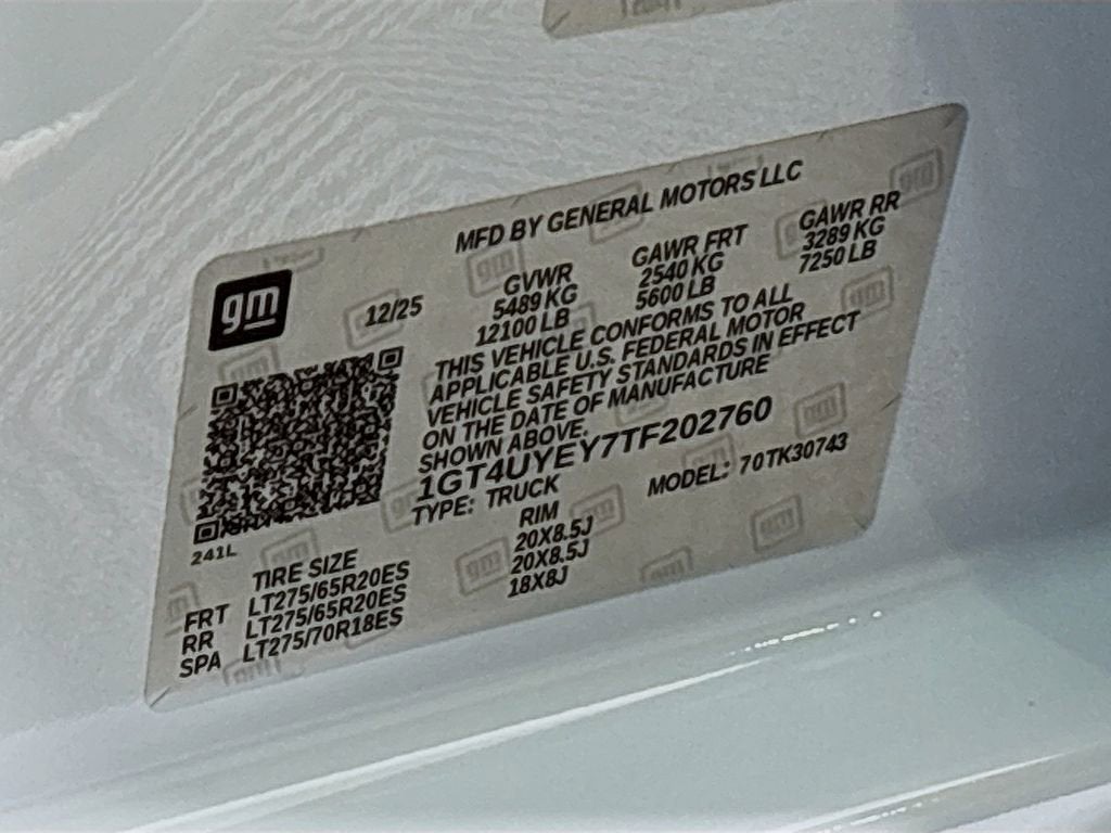 2026 GMC Sierra 3500 HD Denali Ultimate