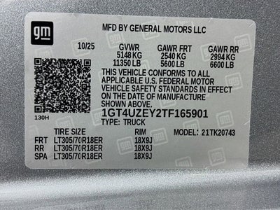 2026 GMC Sierra 2500 HD AT4X