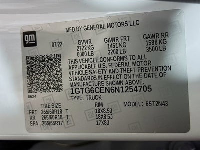 2022 GMC Canyon Elevation