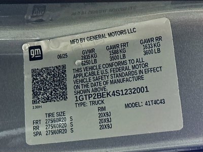 2025 GMC Canyon Elevation