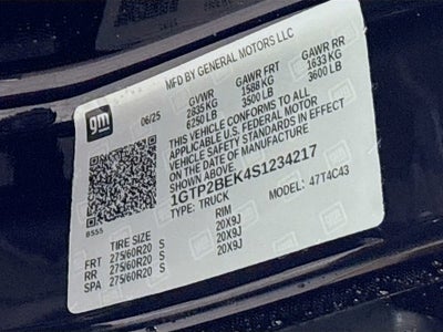 2025 GMC Canyon Elevation